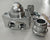 K20 K24 K Series Direct Water Pump Mount V2 Swivel Neck Thermostat Housing 16AN - JackSpania Racing