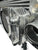 Backdoor Front Mount Intercooler Dual 3" Tucked Full Size Radiator Combo 16AN