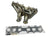2JZGTE 2JZ 2J T4 Turbo Manifold 44mm Dual Wastegate for MK4 93-98 Toyota Supra