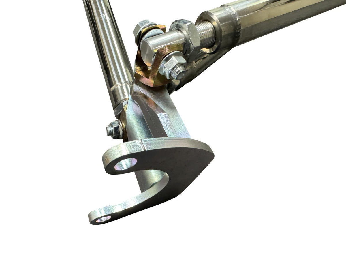 EGシビック　エクステンションロッド Polished Tubular Multipoint Crossbar X-Bar For Honda Civic