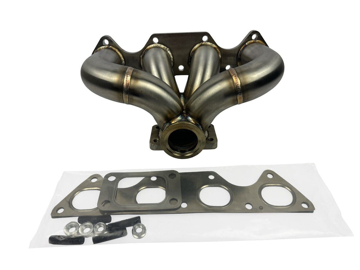 B Series Mini Ramhorn Turbo Manifold T3 Turbine Inlet 44mm V Band