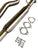 Stainless Steel 2.5" Inch 97-01 Honda CRV Exhaust System Muffler Catback CR-V