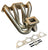 B D Series T3 T4 Top Mount Turbo Manifold GSR Si B16 B18 B20 D15 D16 44mm For Civic Si DC2
