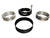 2.5 3 Inch 63mm 76mm Aluminum HD Clamp Intake V-band Clamp Intercooler Pipes Pipe 2.5" 3"