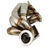 K Series K20 K24 AWD FWD Top Mount Turbo Manifold 60mm Wastegate T4 Flange - JackSpania Racing