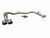 Axle Back Muffler Removal 2021-2025 Kia K5 GT Turbo Sedan 1.6T 2.5L Stainless