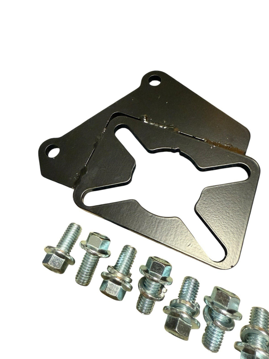 Steel Rear Disc Conversion Bracket Kit For Honda Civic Hatch Coupe