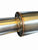Brushed Rolled Tip Muffler Stainless Steel Universal Inlet 3" Outlet Spoon Style