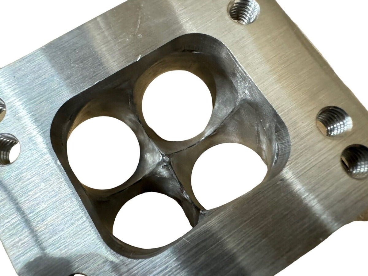 thumbnail image 2 of Stainless Steel 4-into-1 Exhaust Manifold Collector – 1.75" Mandrel Bend, 45mm Merge 2 of 5