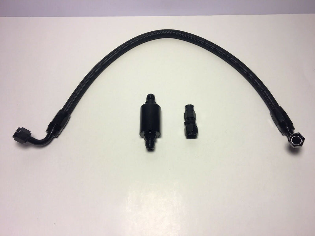 B-Series Tucked Fuel Feed / Return Line Kit B16 B18 B20 Honda Civic Si EK EG - Jack Spania Racing