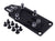 Dingo Sliders Adjustable Motor Mounts Adapters Black Steel LS Engine Swaps USA - Jack Spania Racing
