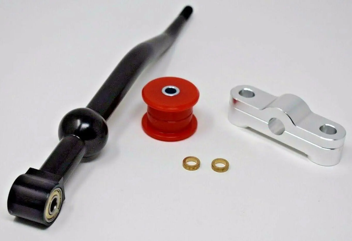Dual Bend Short Shifter With Poly Billet D-Series Shift Linkage