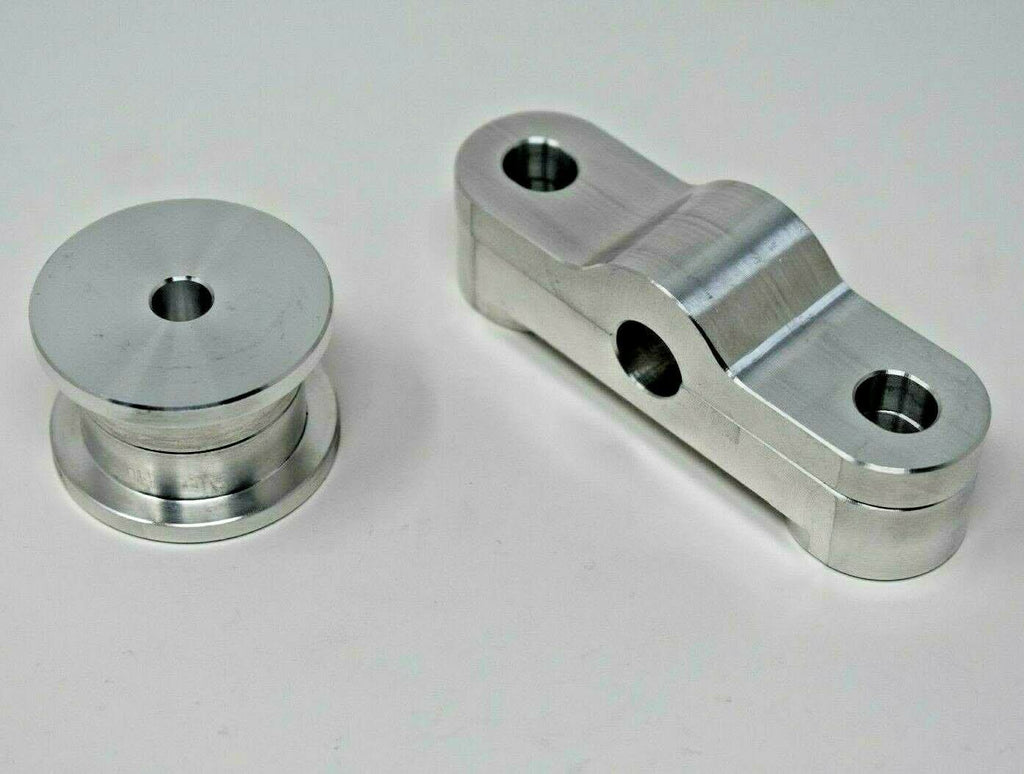 Billet Aluminum Shifter Bushings CNC Honda EK EG EF D-Series Single Cam D15 D16 - Jack Spania Racing