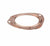 2 x 2.5” Inch Copper Header Exhaust Collector Gaskets Flanges Universal 3 Bolt - Jack Spania Racing