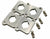 Billet 1.8T to 2.0TFSI Coilpack Adapter Plates For VW Audi Golf Jetta A4 A6 TT - Jack Spania Racing