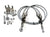 Shifter Cable Trans Cables Bracket for H Series Swap EG DC2 EK Civic Si - Jack Spania Racing