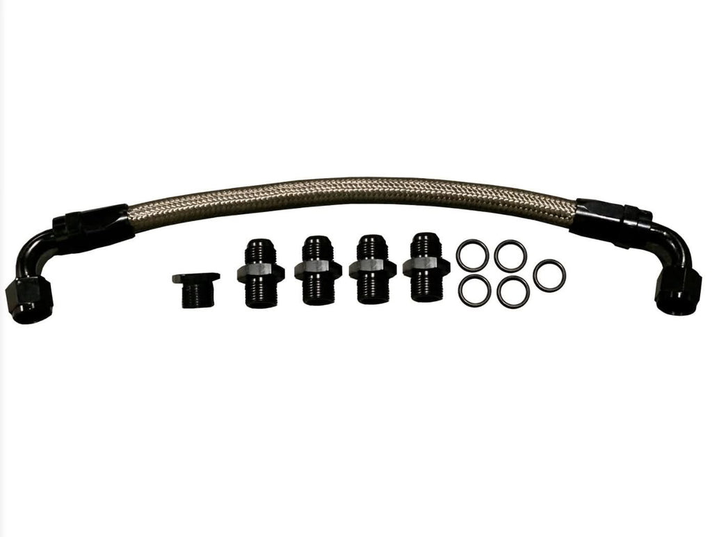 LS Crossover Fuel Line Kit 8AN LS1 LS2 LS3 LS6 LS7 LSX V8 Adapter Fittings -8AN - Jack Spania Racing