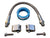 LS Engine 3 Bolt DBC DBW Gen 3 Throttle Body Bypass Steel Braided Hose Coolant - Jack Spania Racing