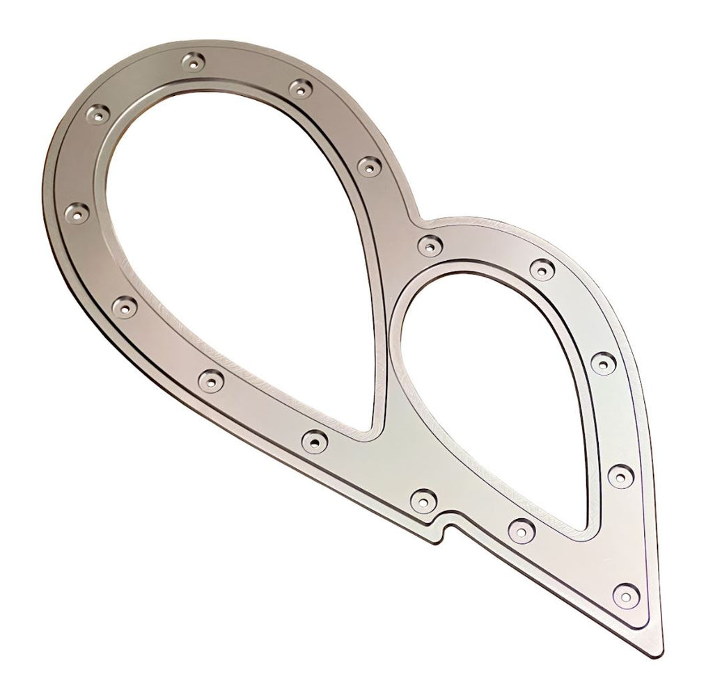 Tear Drop Exhaust Hood Exit Shield Trim Guard Downpipe Wastegate Tube Pipe USA - Jack Spania Racing