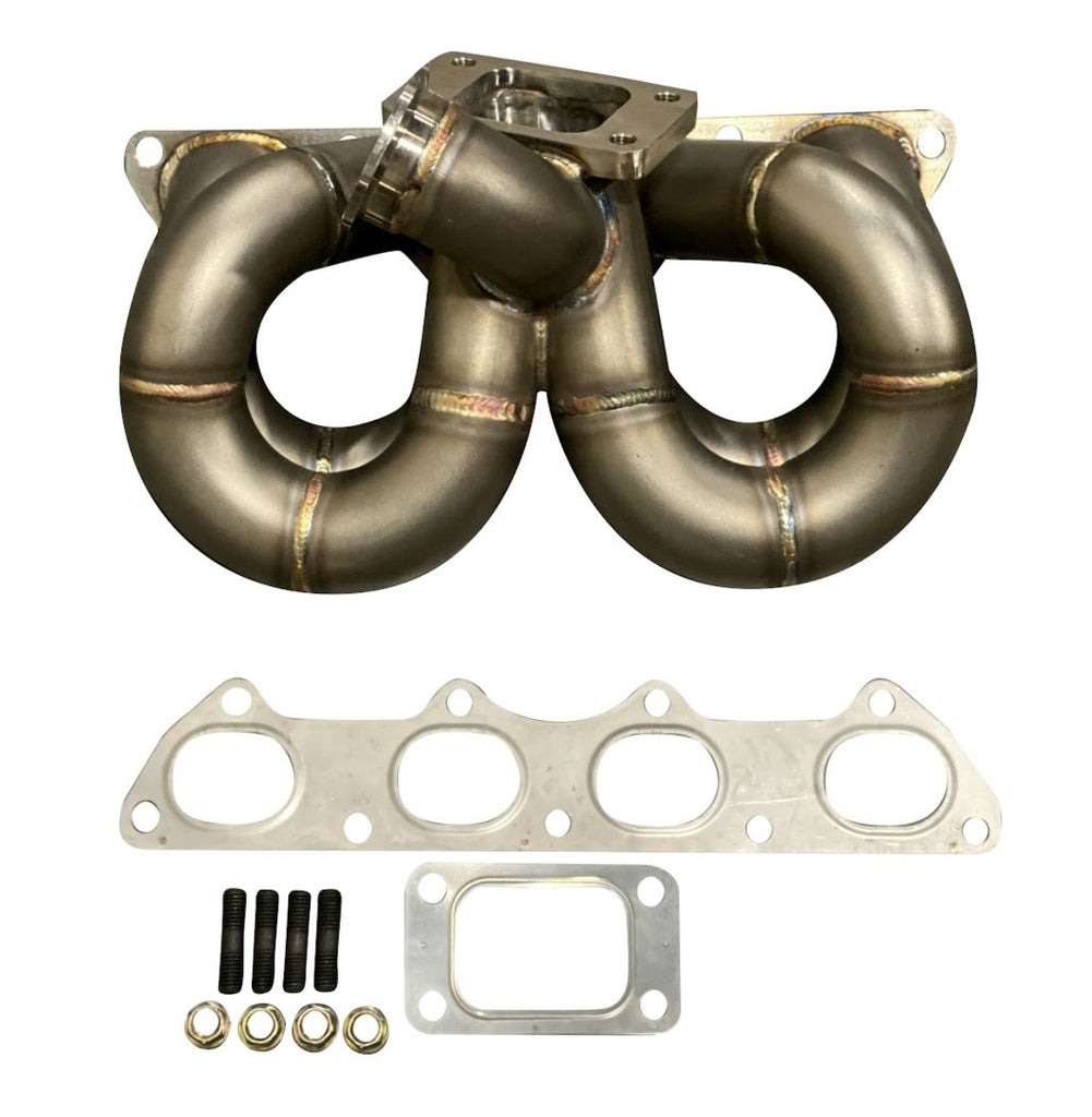 B Series Ram Horn AC T3 Turbo Manifold GSR Si B16 B18 B20 For Civic EG EK DC2 US - Jack Spania Racing