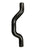 K24 K Series Swap Straight Upper Radiator Coolant Hose RSX EP3 Civic Si EK EG DC - Jack Spania Racing