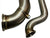 B Series Tear Drop Hood Exit Up Pipe Dump Tube for Top Mount Turbo Manifold USA - Jack Spania Racing