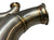 B Series Tear Drop Hood Exit Up Pipe Dump Tube for Top Mount Turbo Manifold USA - Jack Spania Racing