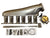 2JZ GE Billet Intake Manifold Fuel Rail Throttle Body 90mm TB Supra 2J Swap 2JZ - Jack Spania Racing