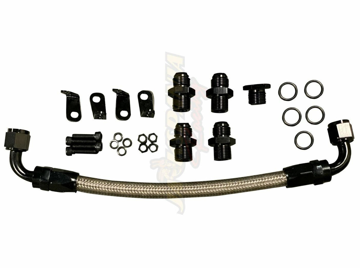 Billet OE LS Fuel Rail Kit For GM Stock Intake Manifold LS1 LS2 LS6 V8