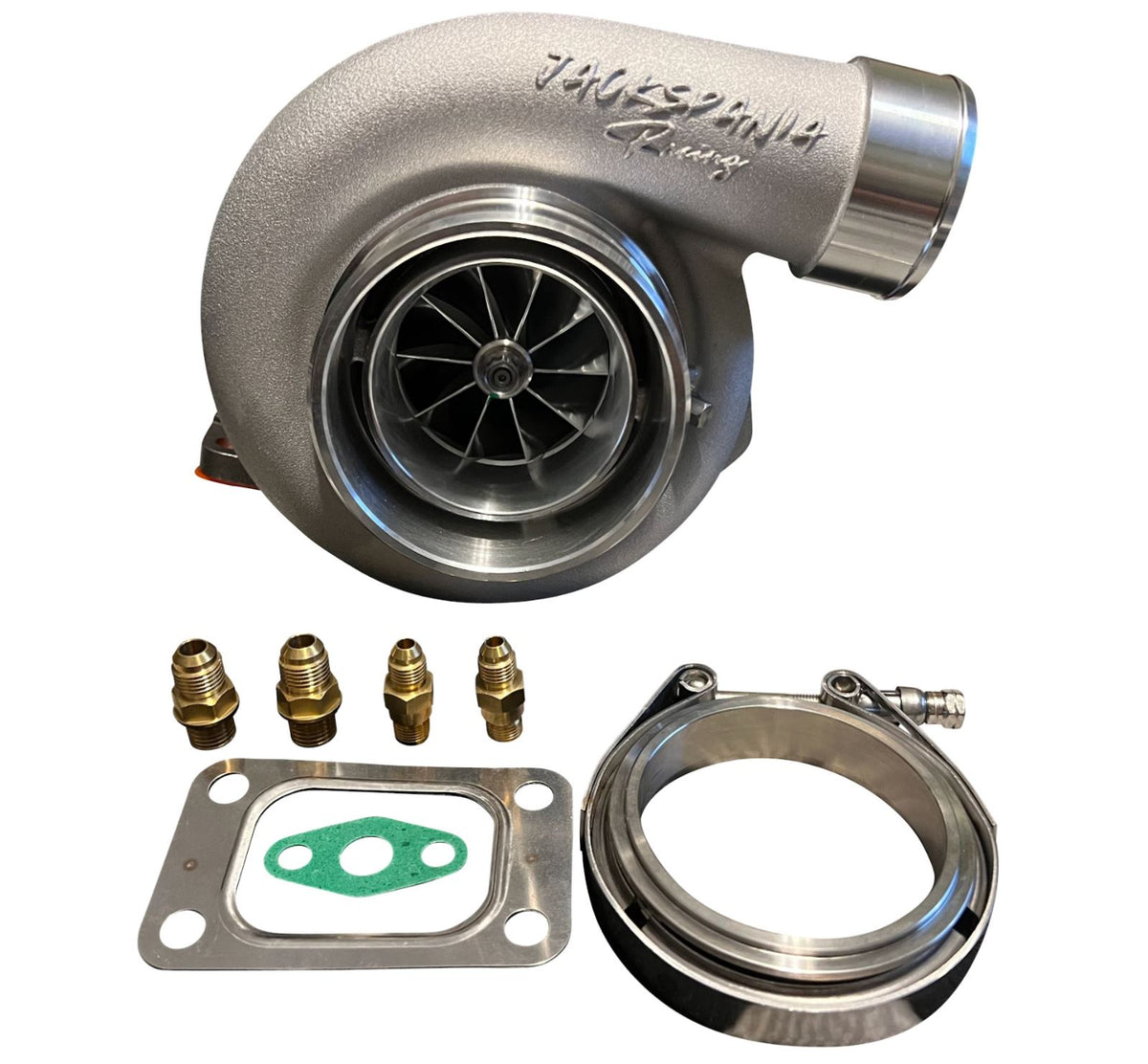 Powermaxturbos GEN1.5 GT35 GTX3582 Billet Wheel Turbo - T3 .82 Vband Rear Housing