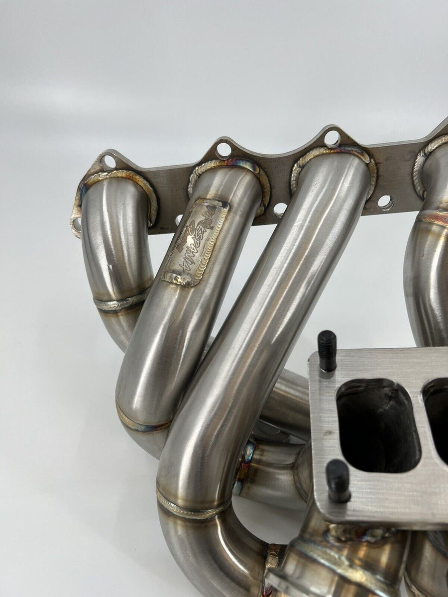 T4 Top Mount Turbo Manifold Dual Twin Wastegates BSeries JackSpania