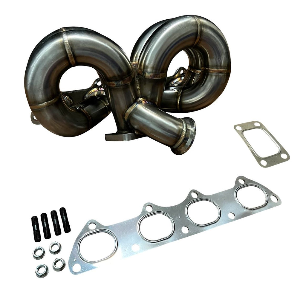 D Series AC PS Compatible T3 Turbo Manifold GSR D15 D16 For Civic EG EK DC2 44mm - Jack Spania Racing