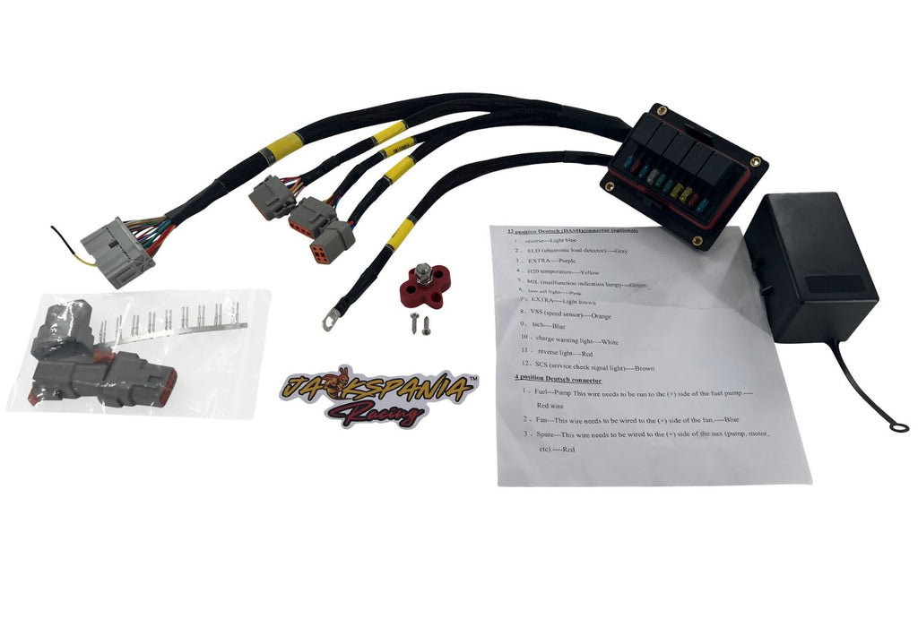 B Series Chassis Adapter Race Relay Fuse Box Lead Harness D Series H Series - JackSpania Racing