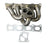 Tubular Turbo Manifold For Mitsubishi Lancer Evo X 10 2008-2015 4B11T 2.0L TD05 - JackSpania Racing