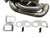 K20 K24 Top Mount Twin Scroll 44mm Wastegate WG Non Lean AWD FWD Turbo Manifold - JackSpania Racing
