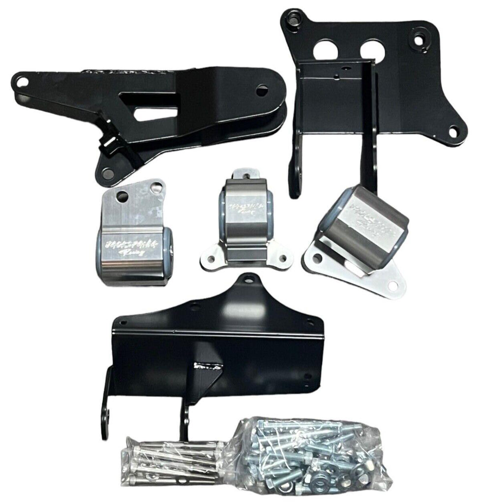 K Series K20 K24 Engine Mount Kit For Honda 01-05 Honda Civic EM2 / ES ESK4 TSX - JackSpania Racing