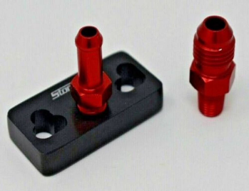 Fuel Pressure Regulator Rail Adapter Riser Fpr Honda Acura B16 B18 B20 B Series - Jack Spania Racing
