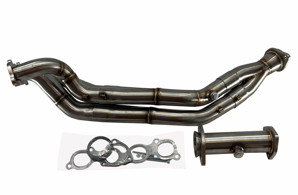 K20 K20Z3 06-11 Honda Civic Si FG1 FD FA K-Series Tri-Y 2.5" Header Exhaust 2.0L 8th Gen FA5 - Jack Spania Racing