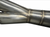 B Series Megaphone Race Header Side Fender Exit B18 B18 B18B B18C1 B18C 4-1 Collector - Jack Spania Racing