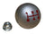 Jack Spania Racing 5-speed Type R shift knob for Honda Acura Civic Si interior, solid M10 x 1.5 threading, black finish