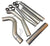 5” Inch High Flow Stainless Steel Downpipe Back Race Exhaust for 2011–2022 Ford F250 F350 F450 6.7L Powerstroke