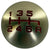 Jack Spania Racing 6-speed Type R shift knob for Honda Acura Civic Si, OEM solid style with M10 x 1.5 threading, interior gear shift accessory.