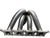 Audi Skoda VW 1.8T 20V A4 B5 B6 Longitudinal Mounted Stainless Steel Tubular Manifold 44mm