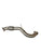Honda Civic 1.5T Gen 10-11 and FL8 front pipe by JackSpania Racing, showing the stainless steel performance exhaust component.