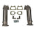JackSpania Racing Acura TL 2004-2008 primary catless downpipes and test pipes for high-performance exhaust system.