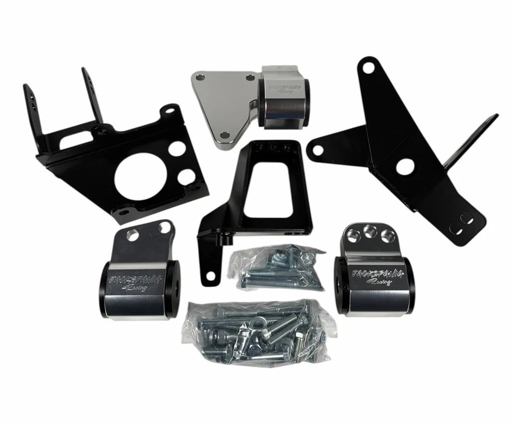 JackSpania Racing dual height K Series mount for 92-95 Civic, 94-01 Integra EG, and 70A Accord TSX transmission parts.