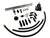 K Series Budget Tucked K Swap Fuel Line System Kit K20 K24 DC2 EG EK Civic Integra AN6
