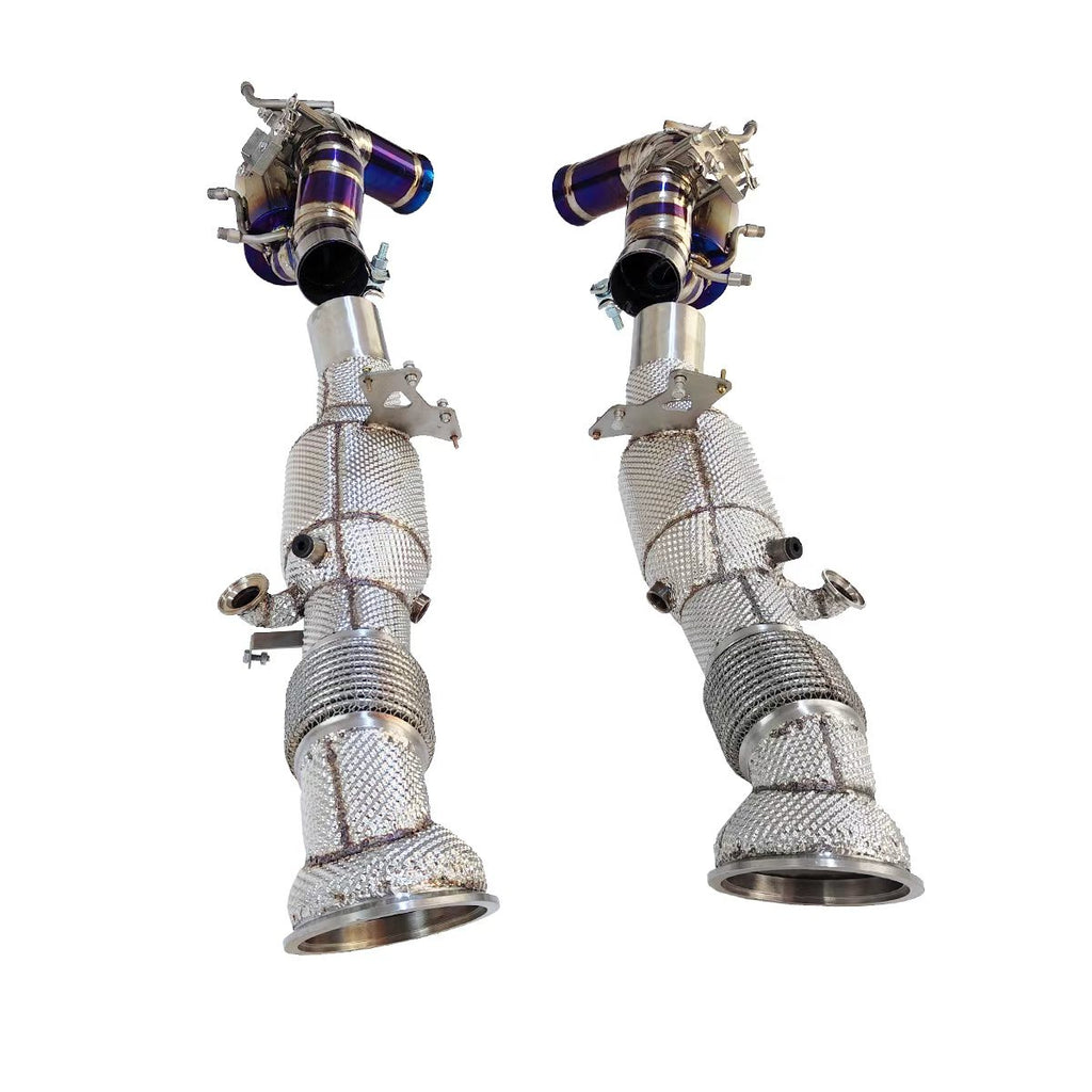 Ferrari 296 GTB Valved Titanium Exhaust System | 296 GTS Performance ...
