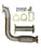 K Series Race Header Downpipe For 2009-2014 Acura TSX & 2008-2012 Honda Accord (K24Z2 / K24Z3)