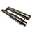 JackSpania Racing 2.5" and 3" Helmholtz style resonator muffler with ultra-quiet wave cut design for exhaust systems.